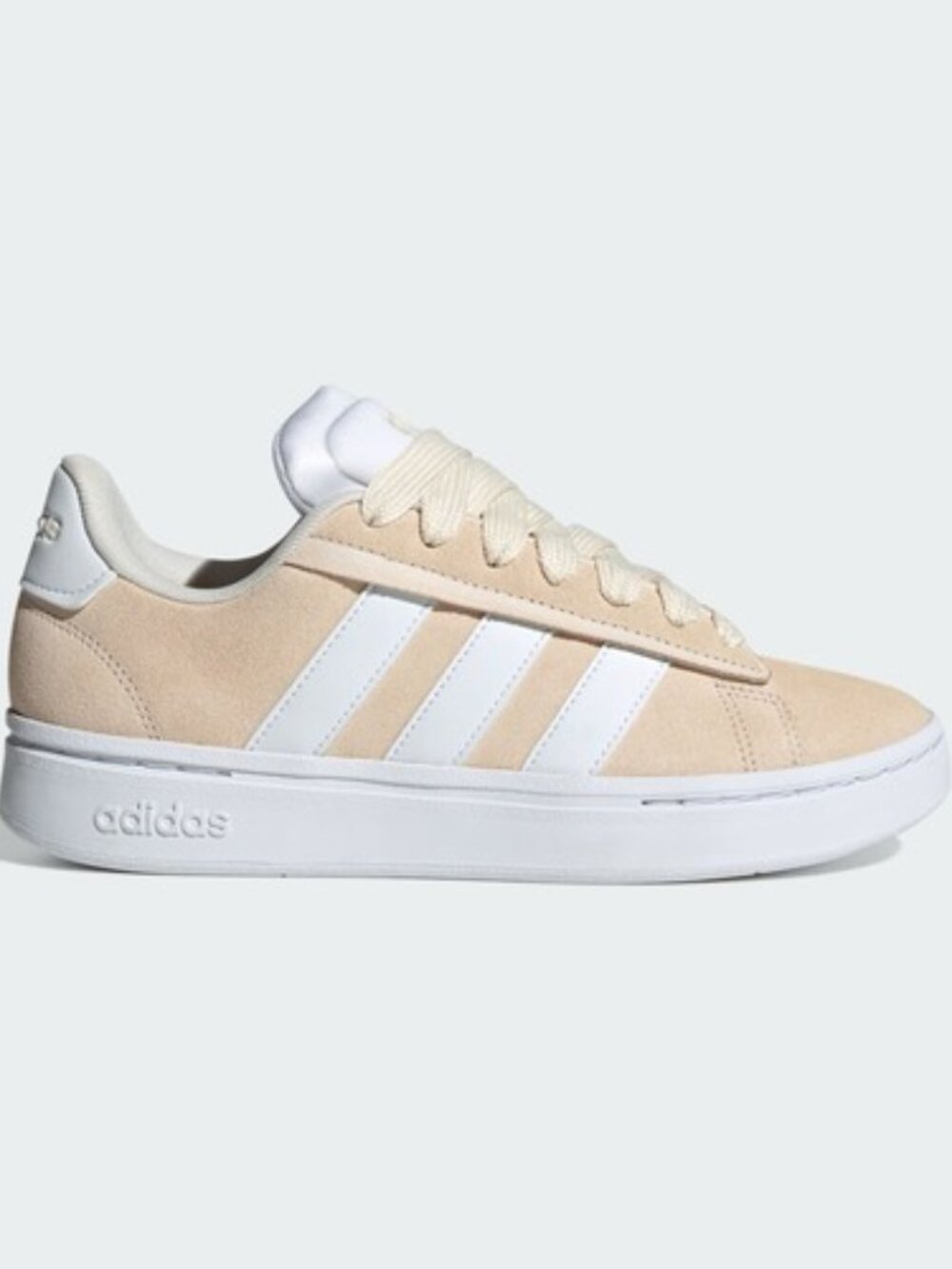 adidas Women's Grand Court Alpha 00s Shoes Wonder White JH7228 Size 6.5 NIB